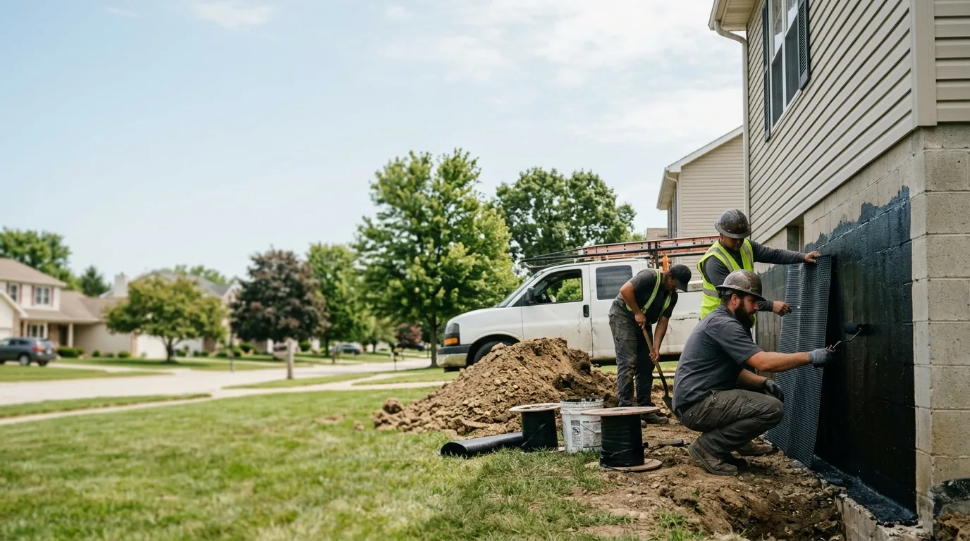 Basement Waterproofing in Zionsville, PA near me